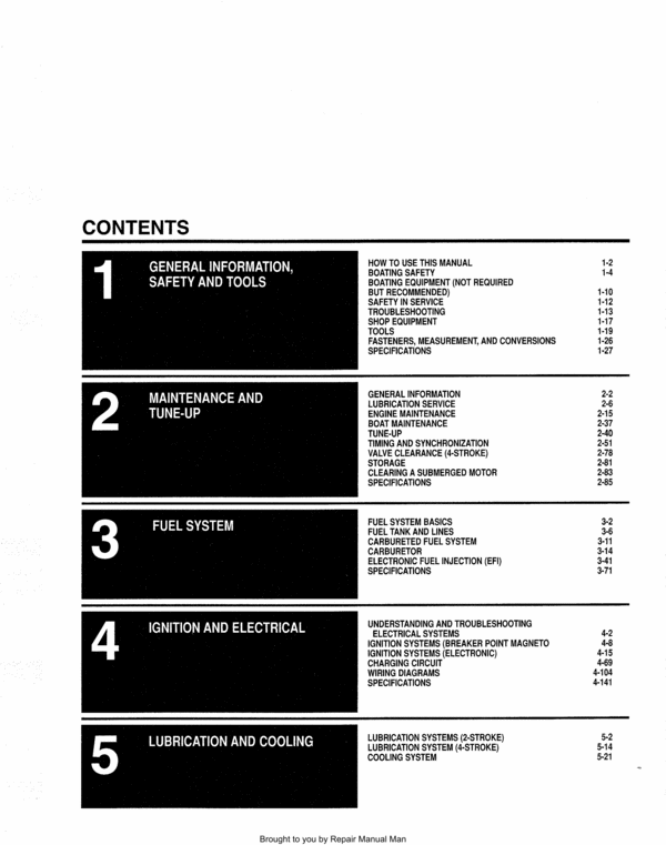 Product picture Johnson/Evinrude Outboard 1990-01 1.25-70HP Repair Manual